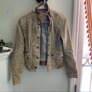 Free People Khaki Jacket